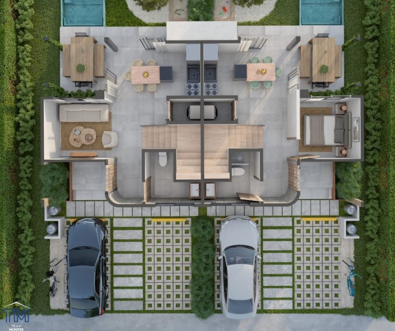 Townhouse tipo Villas en Venta en Vista cana