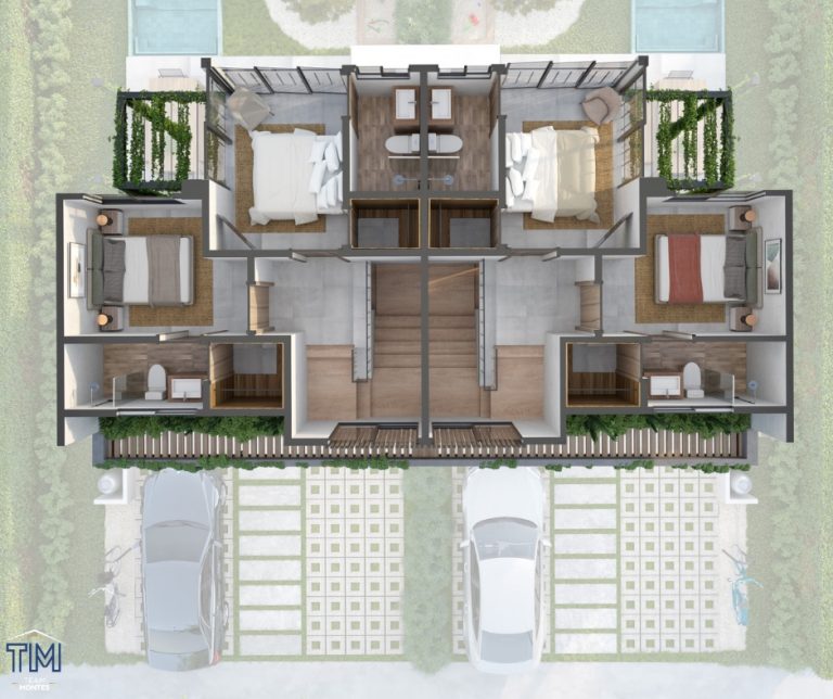 Townhouse tipo Villas en Venta en Vista cana
