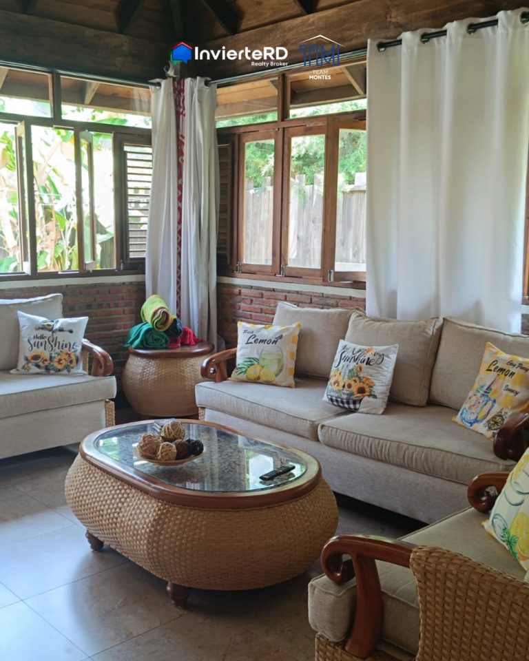 Villa estilo chalet ideal para AIRBNB en Jarabacoa
