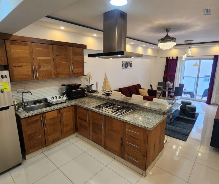 Apartamento en alquiler amueblado en la Urbanización Fernández