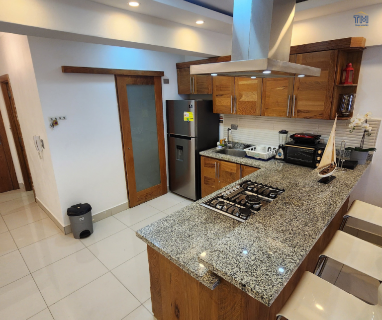 Apartamento en alquiler amueblado en la Urbanización Fernández