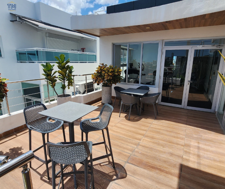 Apartamento en alquiler amueblado en la Urbanización Fernández