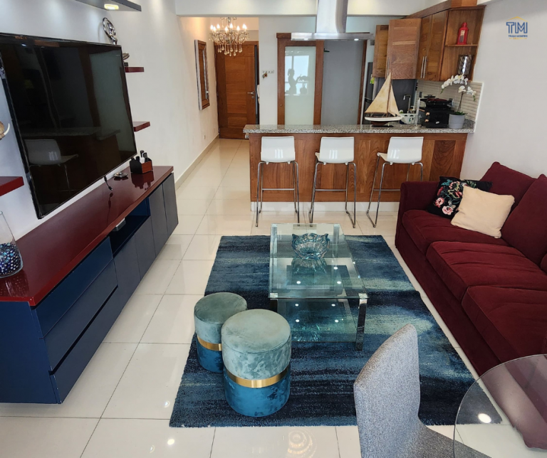 Apartamento en alquiler amueblado en la Urbanización Fernández