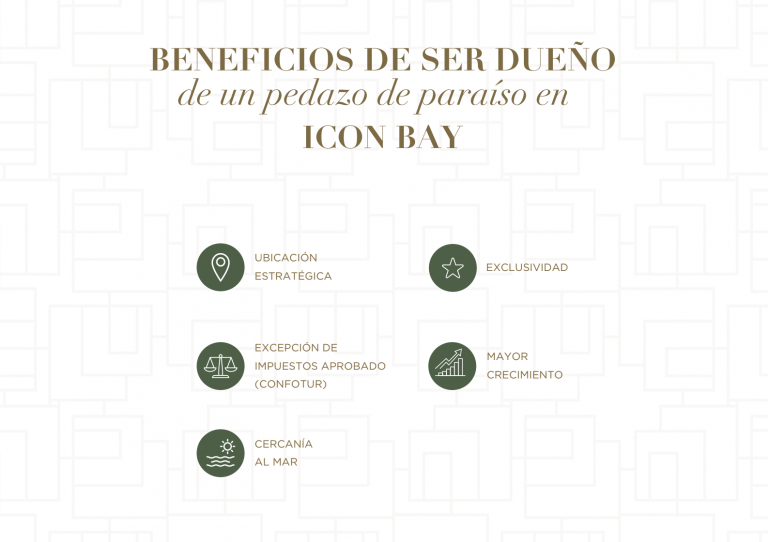 Icon Bay Residence Apartamentos de lujo en Cap Cana