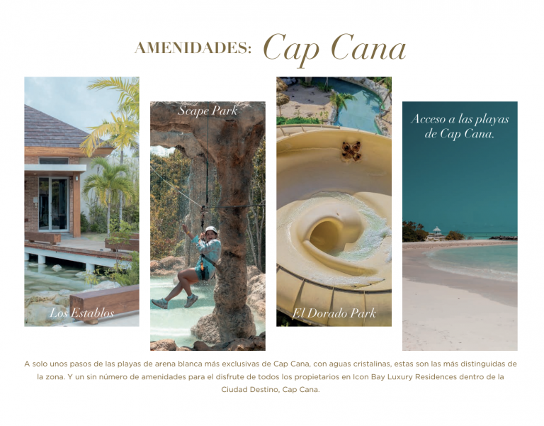 Icon Bay Residence Apartamentos de lujo en Cap Cana