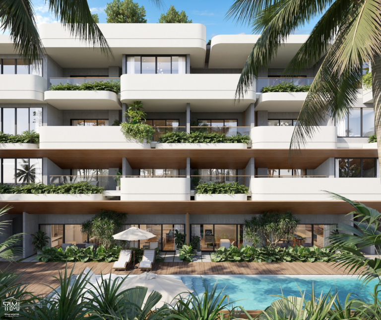 Apartamentos en construcción en Cap Cana