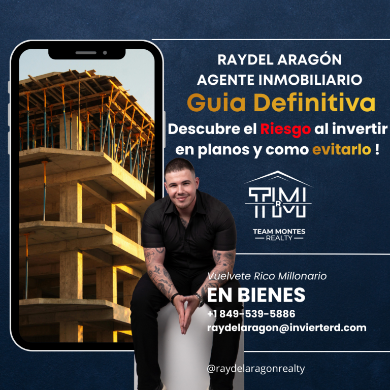 Riesgo al comprar propiedades en planos en República Dominicana
