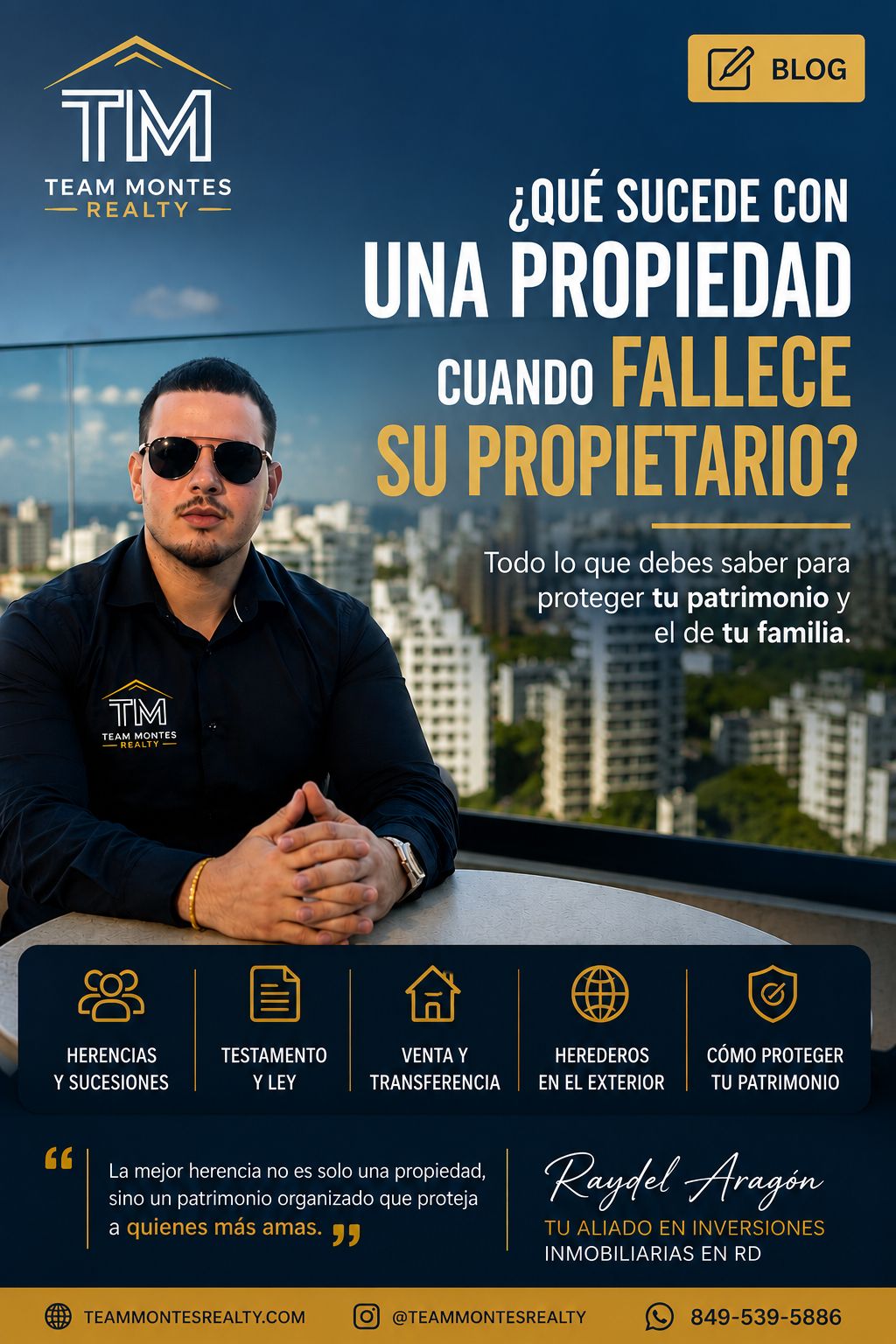 ¿Qué pasa con una propiedad al fallecer su propietario en RD ?