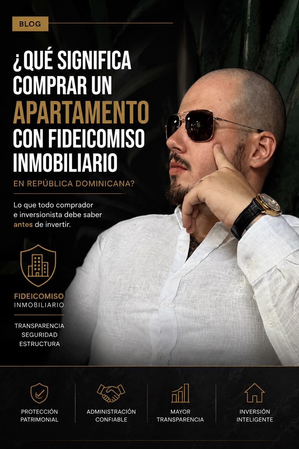 Comprar un apartamento bajo un fideicomiso inmobiliario